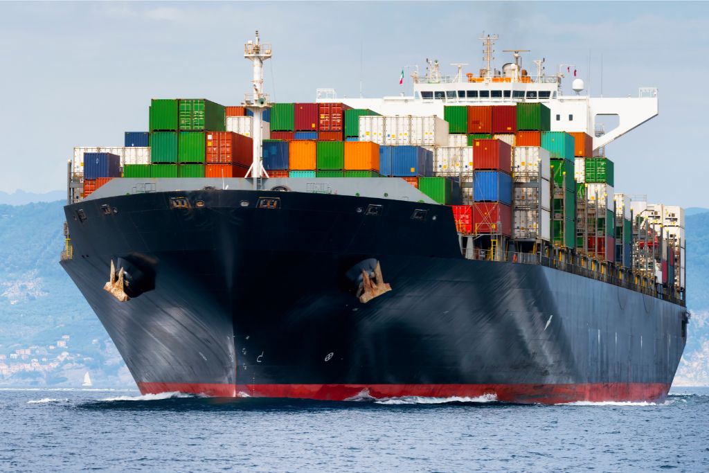 shipping cargo vessel